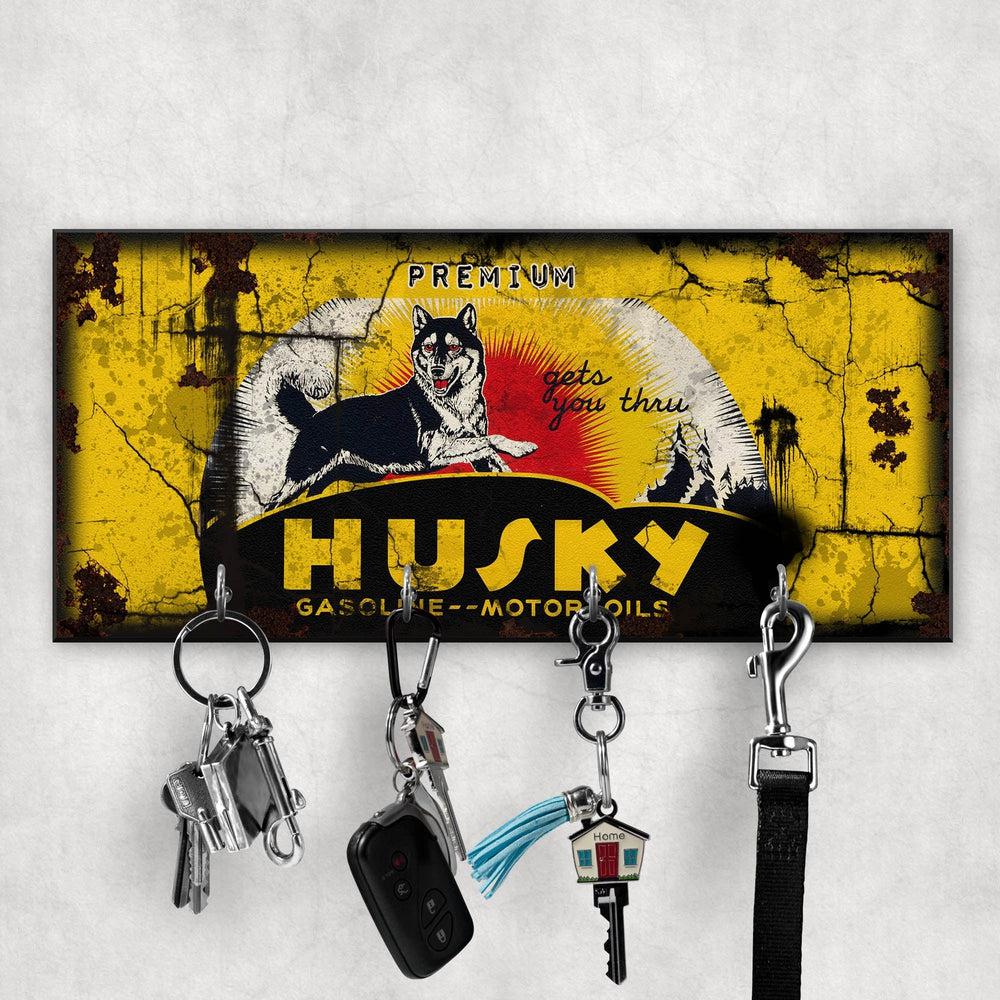 Husky Motor Oil Vintage Nøgleholdere-Nøgleholdere-Motoroil-Garage Culture Shop- garage - man cave - merchandise