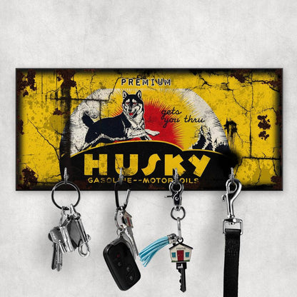 Husky Motor Oil Vintage Nøgleholdere-Nøgleholdere-Motoroil-Garage Culture Shop- garage - man cave - merchandise