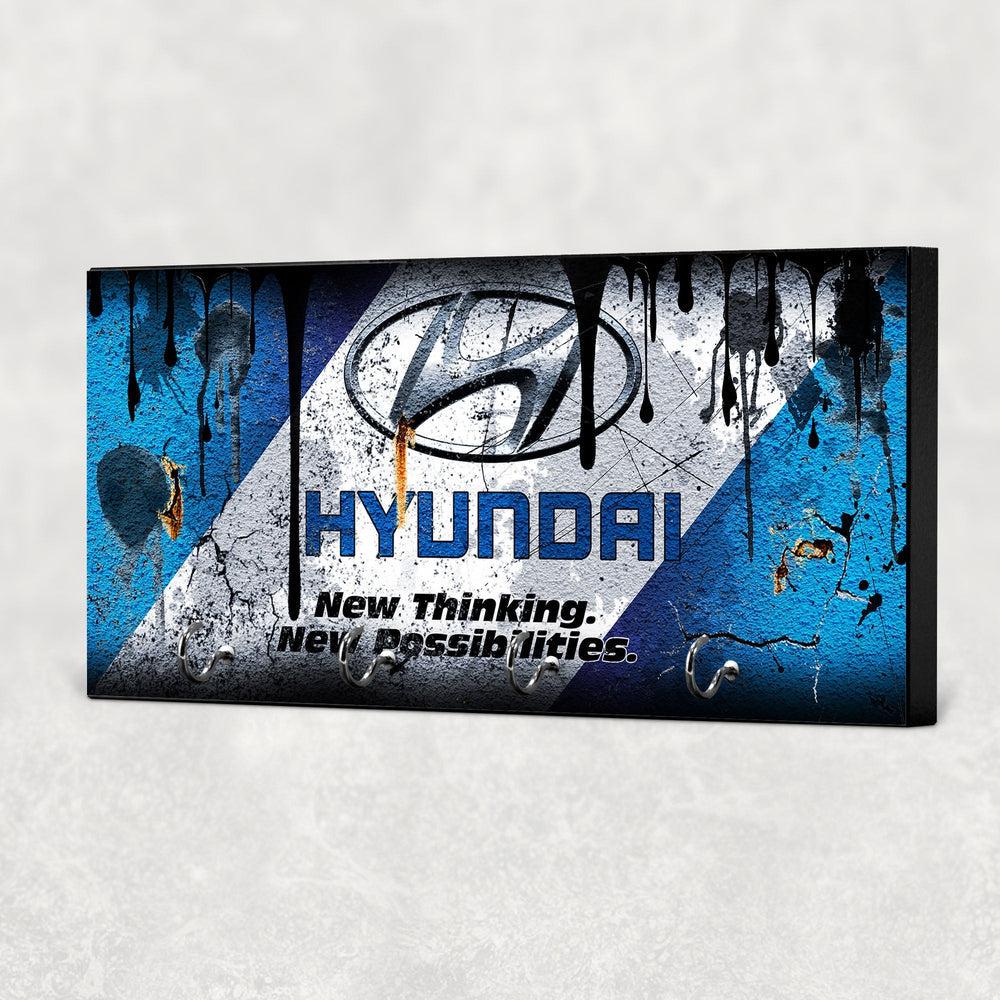 Hyundai Vintage Nøgleholdere-Nøgleholdere-Hyundai-Garage Culture Shop- garage - man cave - merchandise