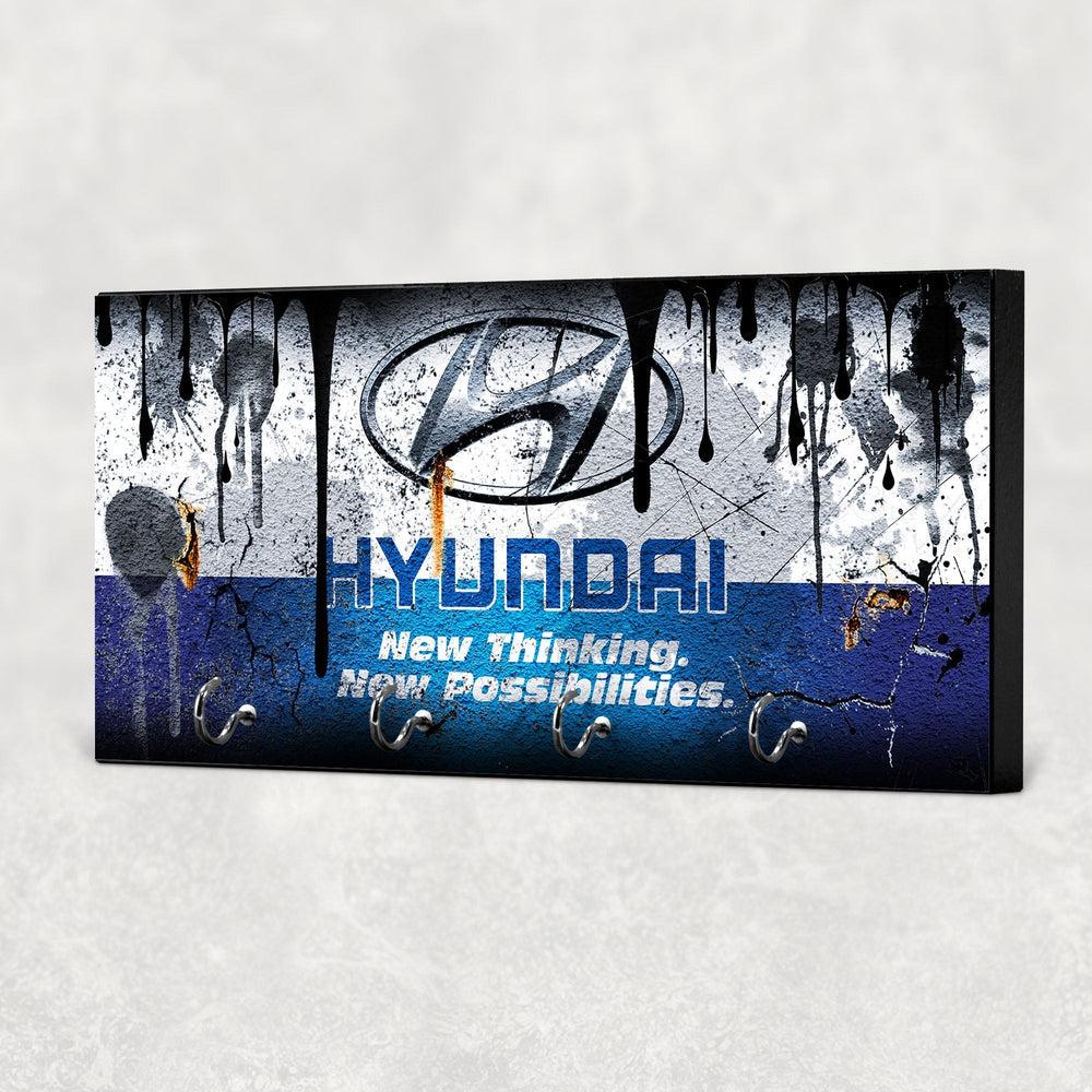 Hyundai Vintage Nøgleholdere-Nøgleholdere-Hyundai-Garage Culture Shop- garage - man cave - merchandise