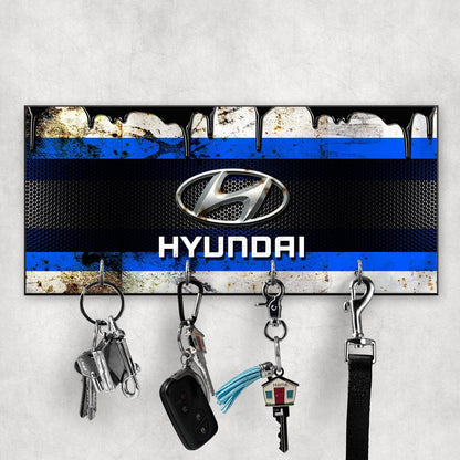 Hyundai Vintage Nøgleholdere-Nøgleholdere-Hyundai-Garage Culture Shop- garage - man cave - merchandise