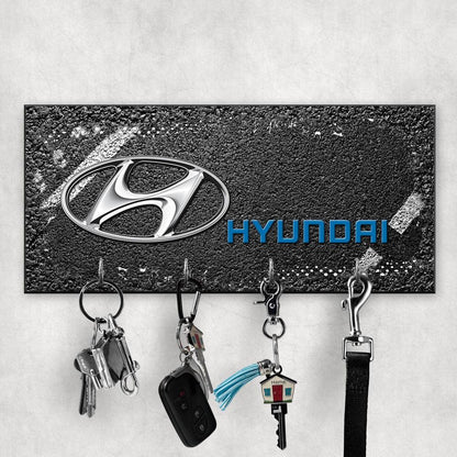 Hyundai Vintage Nøgleholdere-Nøgleholdere-Hyundai-Garage Culture Shop- garage - man cave - merchandise