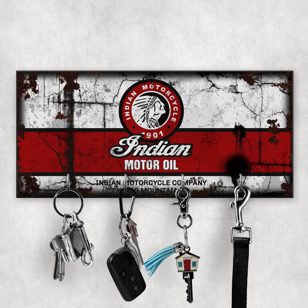 Indian Motor Oil Vintage Nøgleholdere-Nøgleholdere-Motoroil-Garage Culture Shop- garage - man cave - merchandise