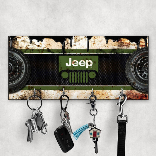 Jeep Vintage Nøgleholdere-Nøgleholdere-Jeep-Garage Culture Shop- garage - man cave - merchandise