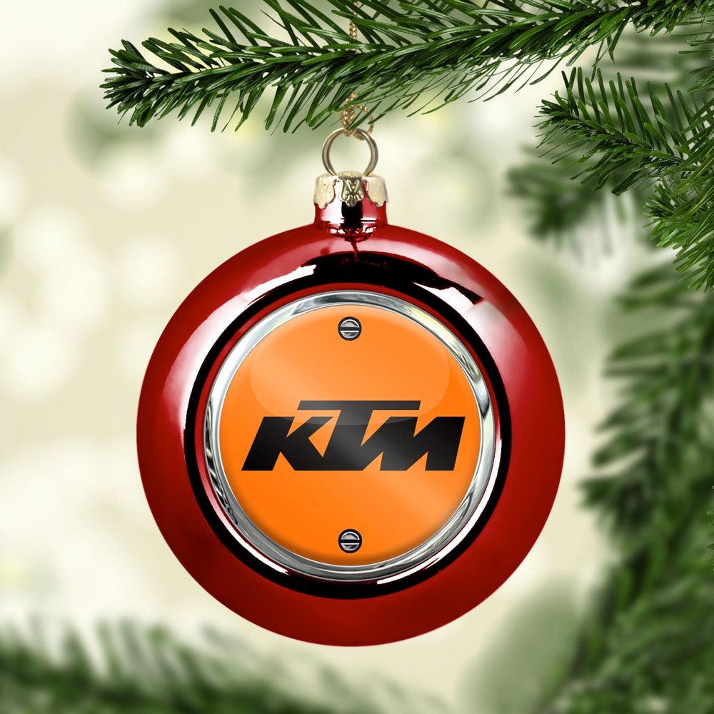 KTM Julekugle-Julekugle-KTM-Rød-Garage Culture Shop- garage - man cave - merchandise