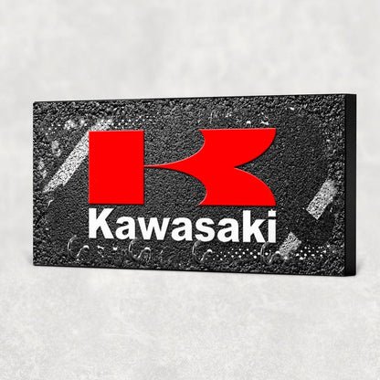 Kawasaki Vintage Nøgleholdere-Nøgleholdere-Kawasaki-Garage Culture Shop- garage - man cave - merchandise