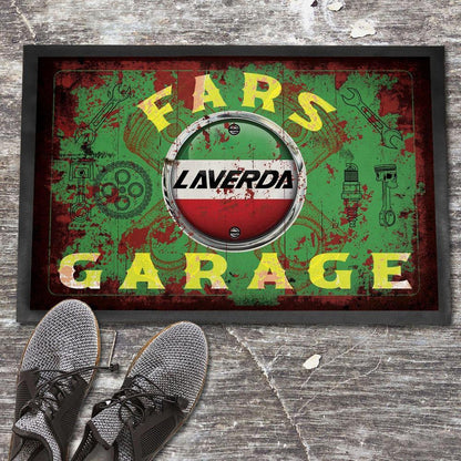 Laverda Fars Garage Vintage Dørmåtte-Dørmåtte-Laverda-Garage Culture Shop- garage - man cave - merchandise