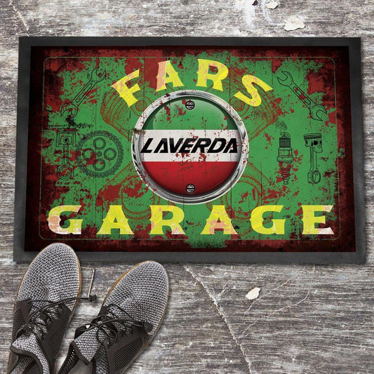 Laverda Fars Garage Vintage Dørmåtte-Dørmåtte-Laverda-Garage Culture Shop- garage - man cave - merchandise