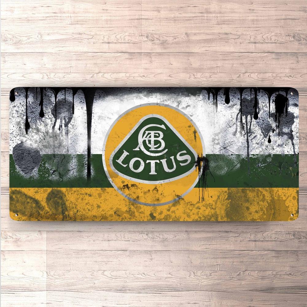 Lotus Vintage 30x60cm Skilt-Skilte-Lotus-Garage Culture Shop- garage - man cave - merchandise