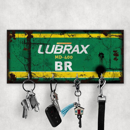 Lubrax Motor Oil Vintage Nøgleholdere-Nøgleholdere-Motoroil-Garage Culture Shop- garage - man cave - merchandise