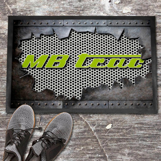 MB Trac Metal Ripped Dørmåtte-Dørmåtte-MB Trac-Garage Culture Shop- garage - man cave - merchandise