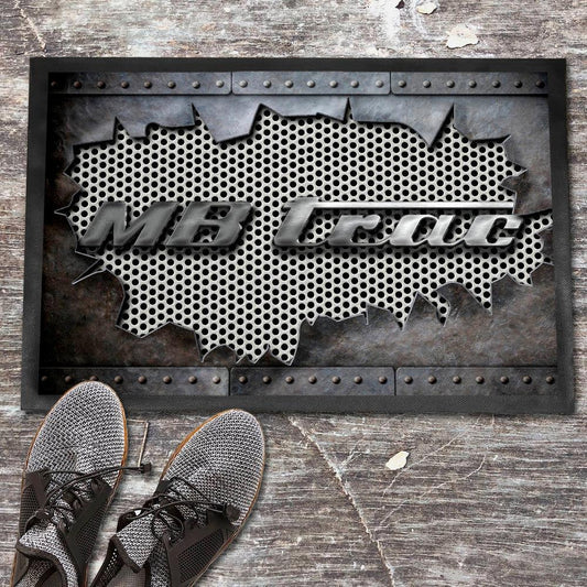 MB Trac Metal Ripped Dørmåtte-Dørmåtte-MB Trac-Garage Culture Shop- garage - man cave - merchandise