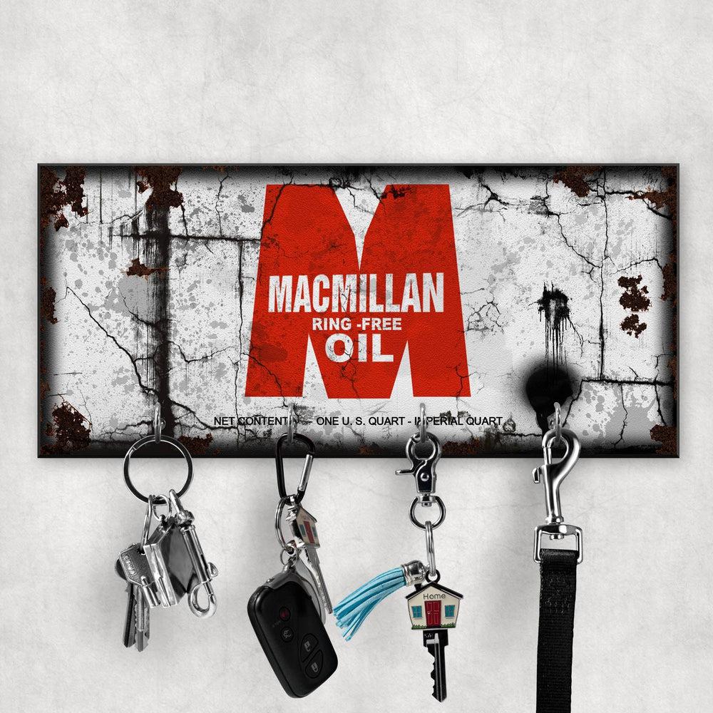 Macmillan Motor Oil Vintage Nøgleholdere-Nøgleholdere-Motoroil-Garage Culture Shop- garage - man cave - merchandise