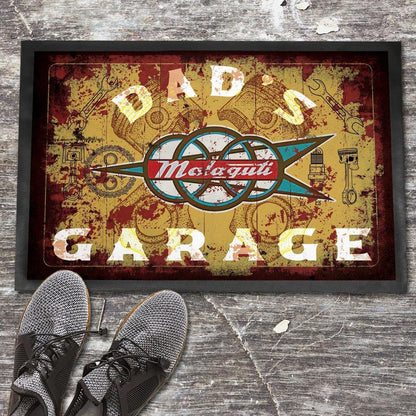 Malaguti Dads Garage Vintage Dørmåtte-Dørmåtte-Malaguti-Garage Culture Shop- garage - man cave - merchandise