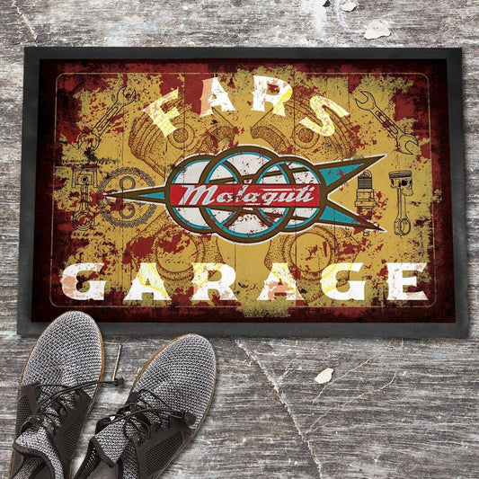 Malaguti Fars Garage Vintage Dørmåtte-Dørmåtte-Malaguti-Garage Culture Shop- garage - man cave - merchandise