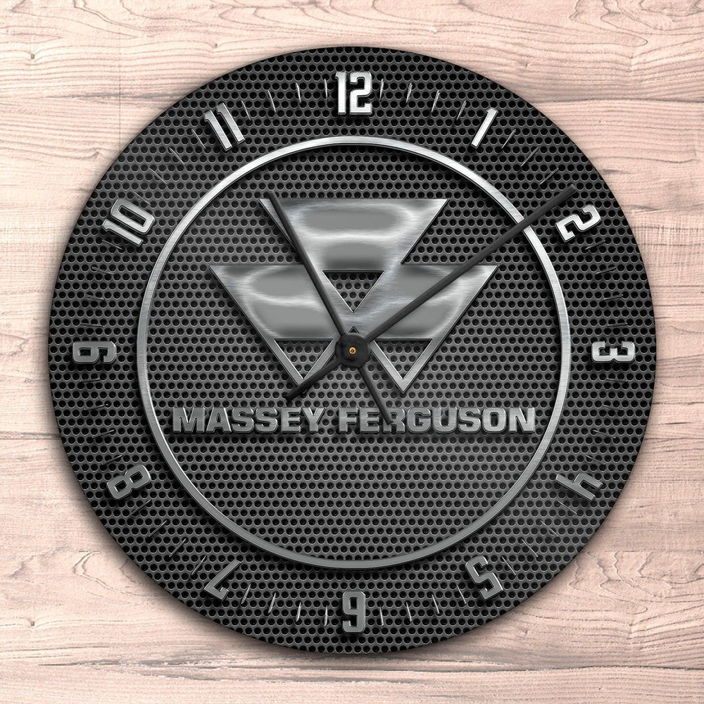 Massey Ferguson Vægur Rundt-Clock-Massey Ferguson-Garage Culture Shop- garage - man cave - merchandise