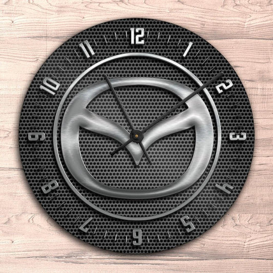 Mazda Vægur Rundt-Clock-Mazda-Garage Culture Shop- garage - man cave - merchandise
