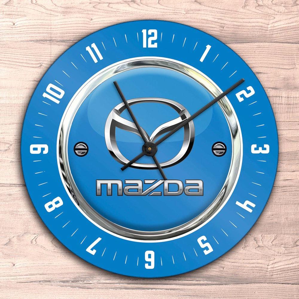 Mazda Vægur Rundt-Clock-Mazda-Garage Culture Shop- garage - man cave - merchandise