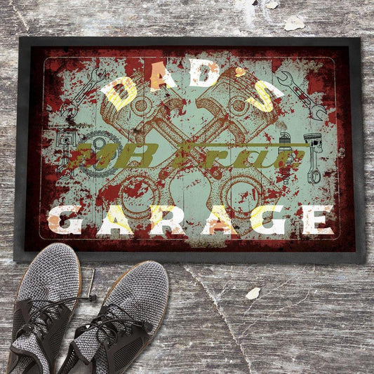 Mb Trac Dads Garage Vintage Dørmåtte-Dørmåtte-MB Trac-Garage Culture Shop- garage - man cave - merchandise