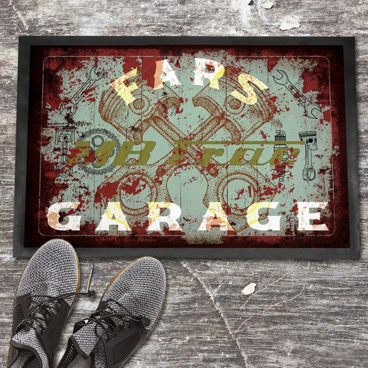 Mb Trac Fars Garage Vintage Dørmåtte-Dørmåtte-MB Trac-Garage Culture Shop- garage - man cave - merchandise
