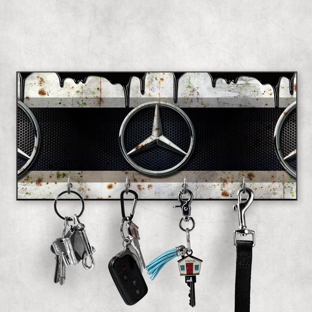 Mercedes Vintage Nøgleholdere-Nøgleholdere-Mercedes-Garage Culture Shop- garage - man cave - merchandise