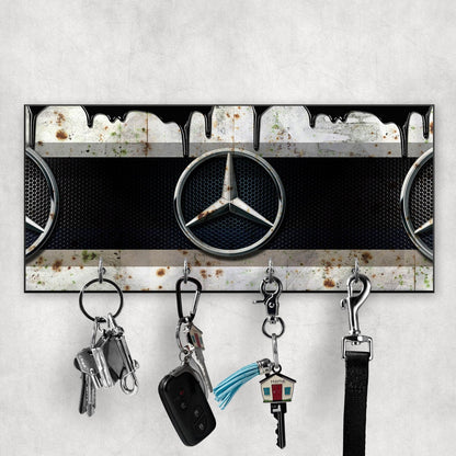 Mercedes Vintage Nøgleholdere-Nøgleholdere-Mercedes-Garage Culture Shop- garage - man cave - merchandise