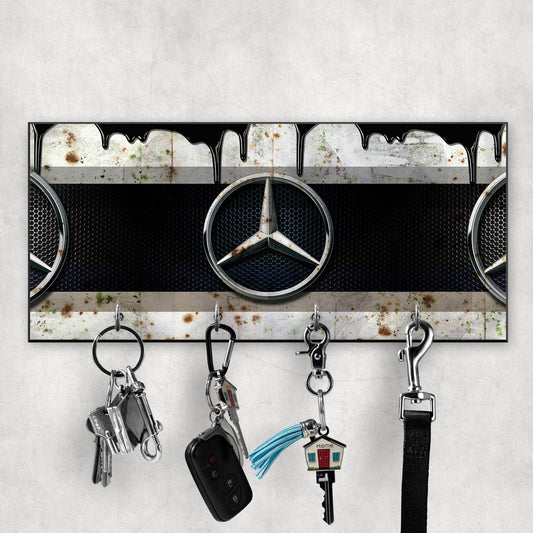 Mercedes Vintage Nøgleholdere-Nøgleholdere-Mercedes-Garage Culture Shop- garage - man cave - merchandise