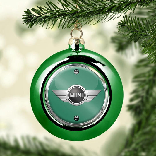 Mini Julekugle-Julekugle-Mini-Grøn-Garage Culture Shop- garage - man cave - merchandise
