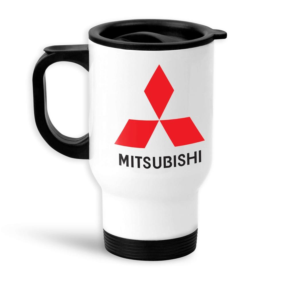 Mitsubishi Termokrus Hvidt-Krus-Mitsubishi-Garage Culture Shop- garage - man cave - merchandise