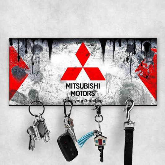 Mitsubishi Vintage Nøgleholdere-Nøgleholdere-Mitsubishi-Garage Culture Shop- garage - man cave - merchandise
