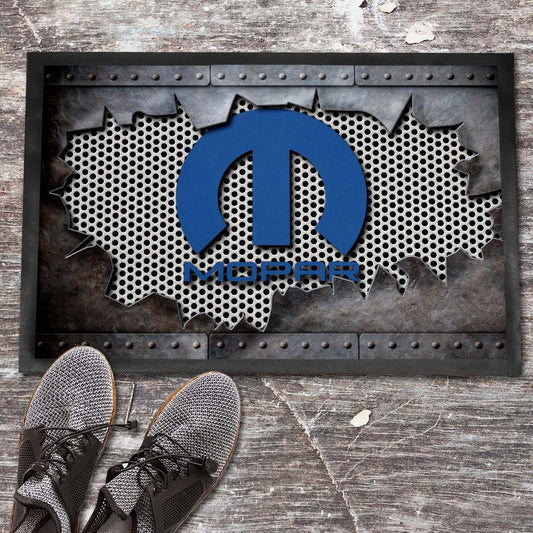 Mopar Metal Ripped Dørmåtte-Dørmåtte-Dodge-Garage Culture Shop- garage - man cave - merchandise