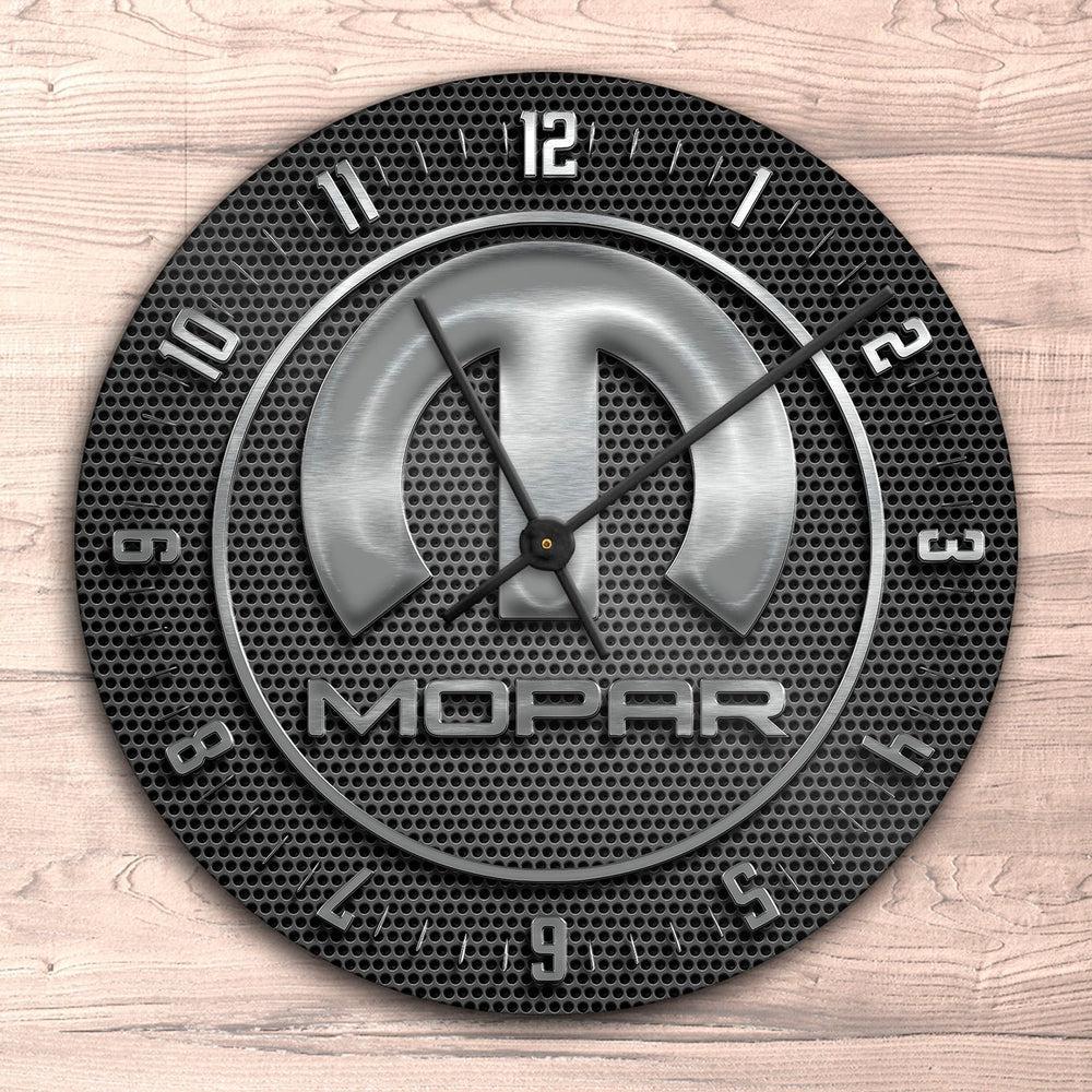 Mopar Vægur Rundt-Clock-Mopar-Garage Culture Shop- garage - man cave - merchandise