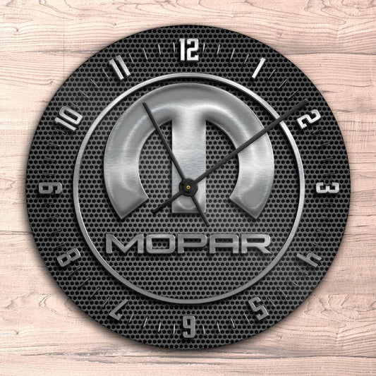 Mopar Vægur Rundt-Clock-Mopar-Garage Culture Shop- garage - man cave - merchandise