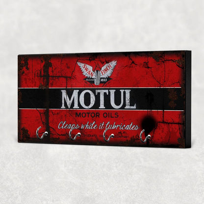 Motul Motor Oil Vintage Nøgleholdere-Nøgleholdere-Motoroil-Garage Culture Shop- garage - man cave - merchandise