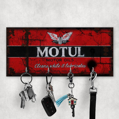 Motul Motor Oil Vintage Nøgleholdere-Nøgleholdere-Motoroil-Garage Culture Shop- garage - man cave - merchandise