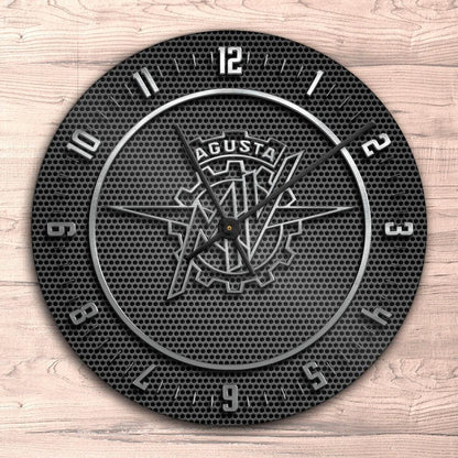 Mv Agusta Vægur Rundt-Clock-MV Agusta-Garage Culture Shop- garage - man cave - merchandise