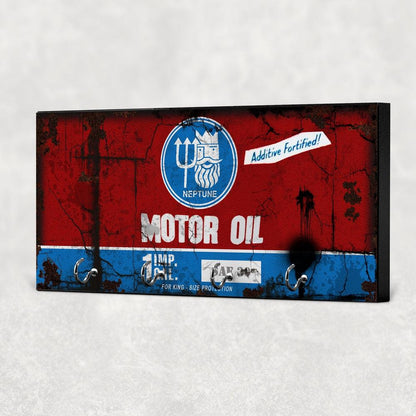 Neptune Motor Oil Vintage Nøgleholdere-Nøgleholdere-Motoroil-Garage Culture Shop- garage - man cave - merchandise