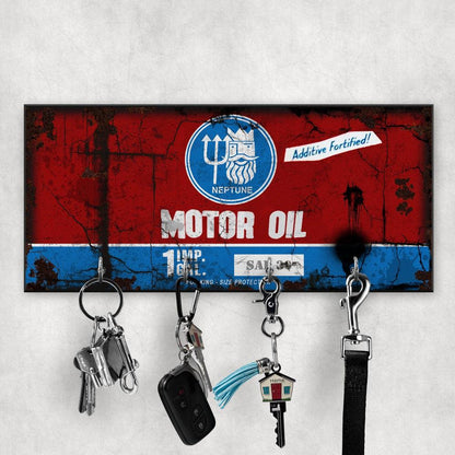 Neptune Motor Oil Vintage Nøgleholdere-Nøgleholdere-Motoroil-Garage Culture Shop- garage - man cave - merchandise