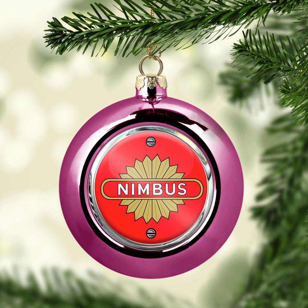 Nimbus Julekugle-Julekugle-Nimbus-Lyserød Pink-Garage Culture Shop- garage - man cave - merchandise