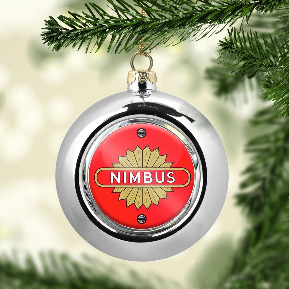 Nimbus Julekugle-Julekugle-Nimbus-Sølv-Garage Culture Shop- garage - man cave - merchandise