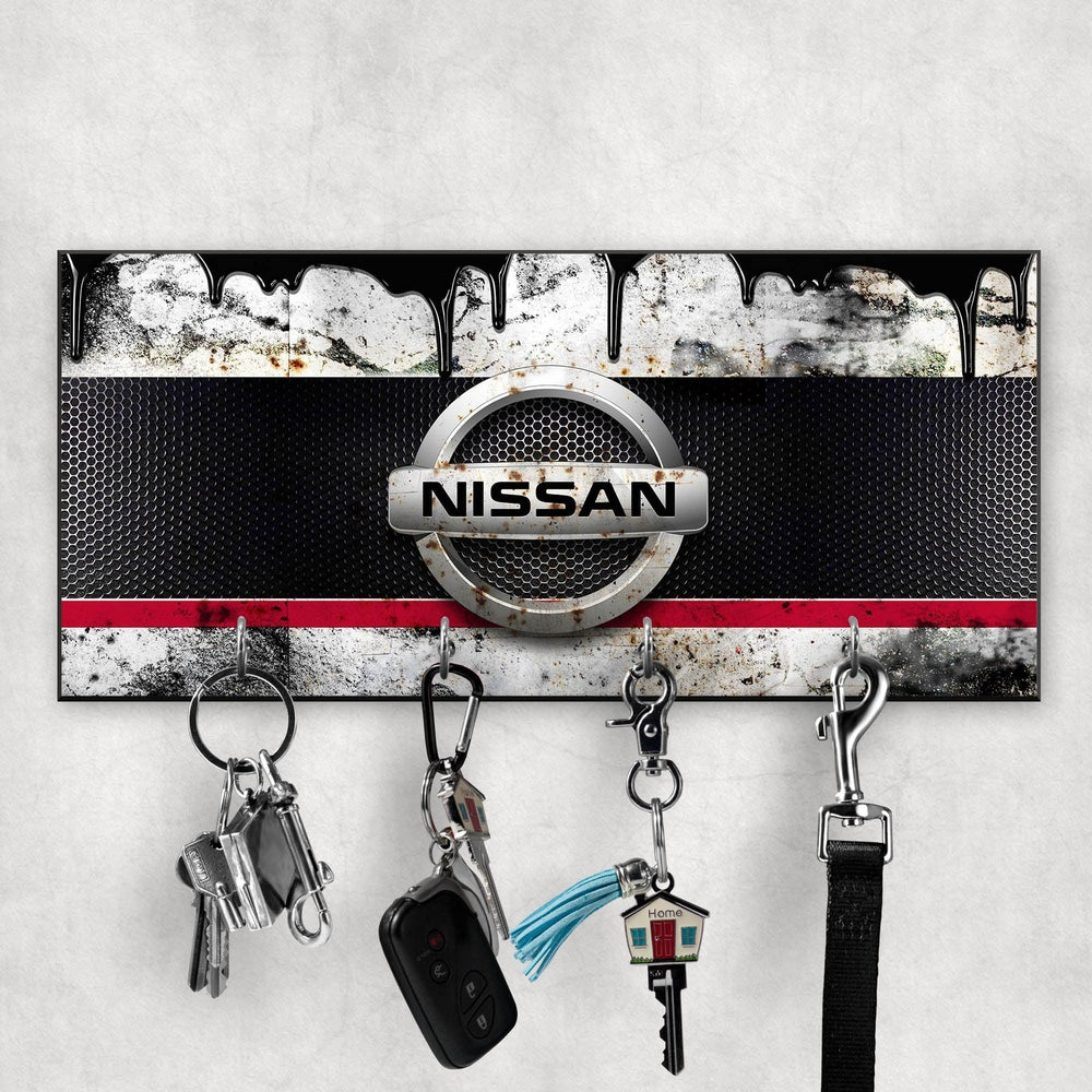 Nissan Vintage Nøgleholdere-Nøgleholdere-Nissan-Garage Culture Shop- garage - man cave - merchandise