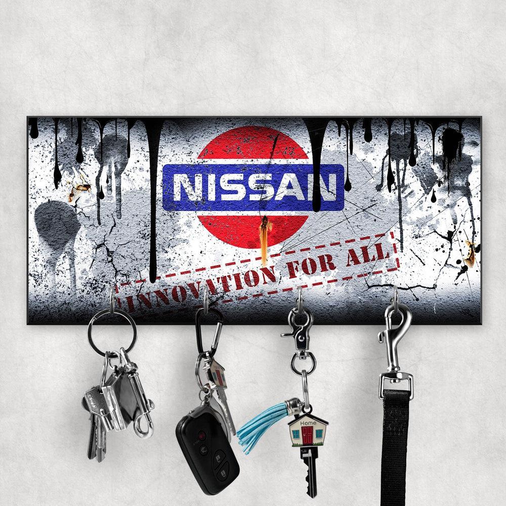 Nissan Vintage Nøgleholdere-Nøgleholdere-Nissan-Garage Culture Shop- garage - man cave - merchandise