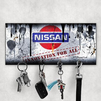 Nissan Vintage Nøgleholdere-Nøgleholdere-Nissan-Garage Culture Shop- garage - man cave - merchandise