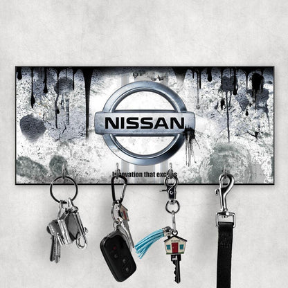 Nissan Vintage Nøgleholdere-Nøgleholdere-Nissan-Garage Culture Shop- garage - man cave - merchandise