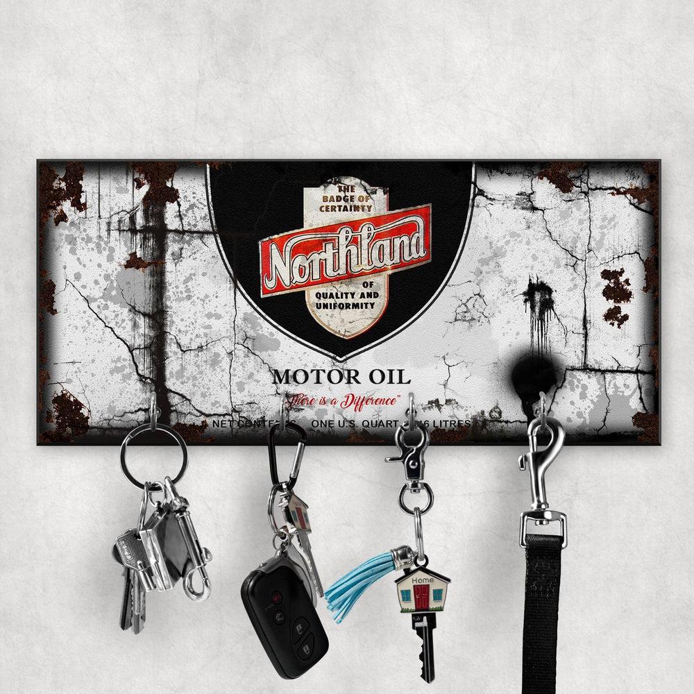 Northland Motor Oil Vintage Nøgleholdere-Nøgleholdere-Motoroil-Garage Culture Shop- garage - man cave - merchandise