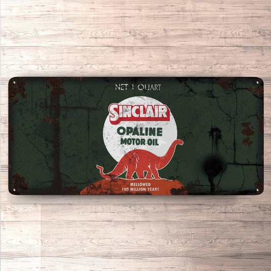 Opaline Motor Oil Vintage 30x60cm Skilt-Skilte-Motoroil-Garage Culture Shop- garage - man cave - merchandise