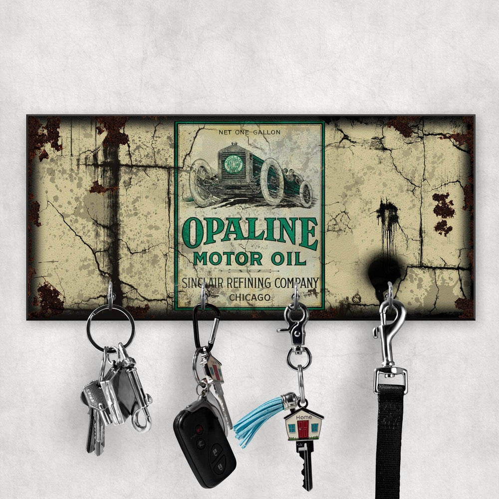 Opaline Motor Oil Vintage Nøgleholdere-Nøgleholdere-Motoroil-Garage Culture Shop- garage - man cave - merchandise
