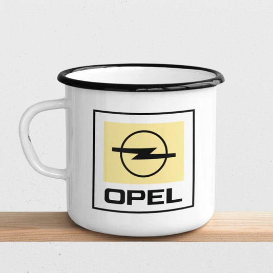 Opel 1987 – 2002 Emaljekrus-Krus-Opel-Garage Culture Shop- garage - man cave - merchandise