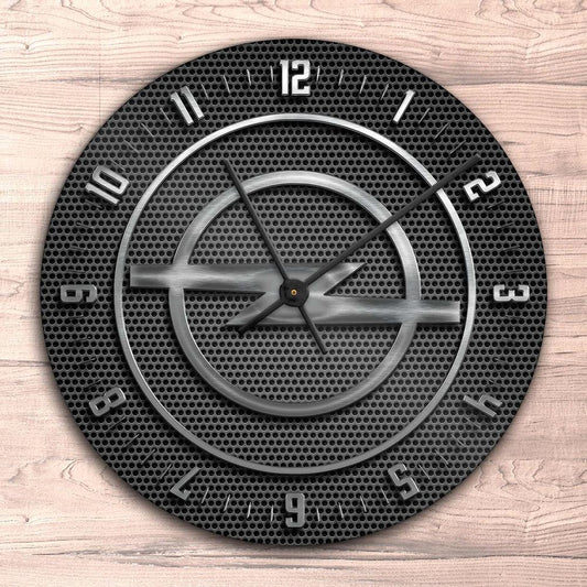 Opel Vægur Rundt-Clock-Opel-Garage Culture Shop- garage - man cave - merchandise