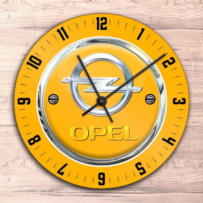 Opel Vægur Rundt-Clock-Opel-Garage Culture Shop- garage - man cave - merchandise